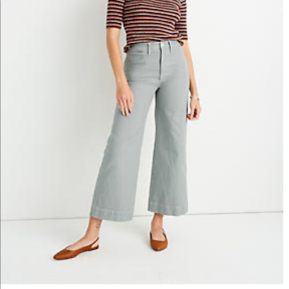 Madewell Emmett Wide Leg Crop